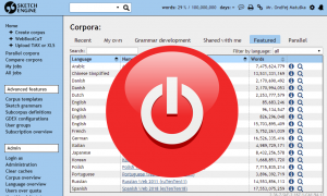 Old interface closes down